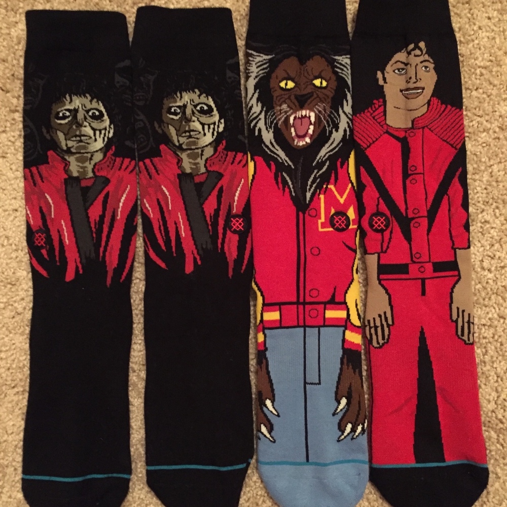 Stance Michael Jackson Thriller Socks - Two Pairs